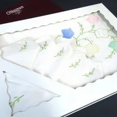 #axe 近沢レース テーブルクロス ナプキン テーブルウェア セット 白 花刺繍 まとめ 昭和レトロ デットストック 箱付き [963003] k01