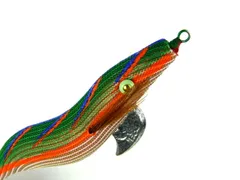 林釣漁具製作所 餌木猿 3.5号　スーパーシャロー 若葉 赤テープ  21g 国産 手作り 桐 伝統 ハヤシ餌木 イレギュラーダート スローフォール エギング エギ 餌木 イカ釣り アオリイカ釣りのサムネイル