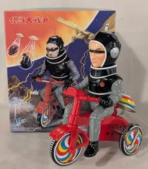 M1号 ミレニアム ゴジラ　三輪車 ブルー成型色 ソフビ フィギュア 未開封 M1号 ミレニアム ゴジラ 三輪車 ブルー成型色 ソフビ フィギュア