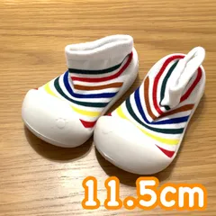 【新品】ベビーシューズ　ベビーフィート　ソックスシューズ　ファーストシューズ　11.5cm　出産祝い　入園準備