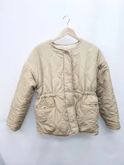 ■ HOLIDAY ホリデイ リバーシブル キルティング 長袖 ブルゾン ジャンパー サイズF ベージュ レディース P  【1403110018238】のサムネイル