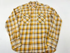 【七重浜752-4-070823nh】SUGAR CANE シュガーケーン チェックネルシャツ 上着 衣類 洋服 【中古】【メンズ】