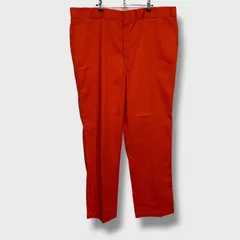 USA製☆DICKIES☆874☆90ｓ☆ワークパンツ☆オレンジ☆W46L32☆A25M