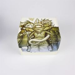 キット　アルバス　エクレシア　白の物語　お別れ　終了　デッキケース　遊戯王　レザー　カードケース　横入れ