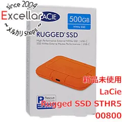 bn:14] LaCie ポータブルSSD Rugged SSD STHR500800 500GB - 家電・PC