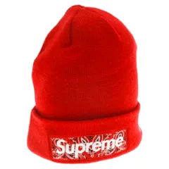 SUPREME (シュプリーム) 19AW×NEWERA Bandana Box Logo Beanie