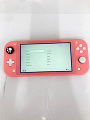 ％【初期化済み】 Nintendo ニンテンドー　Switch Lite スイッチ　ライト　ピンク　本体【ゲーム機本体】【1】