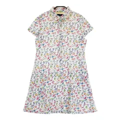 サイズ：M CALLAWAY キャロウェイ  半袖ポロ ワンピース 総柄 ホワイト系 [240101458471] ゴルフウェア レディース ストスト