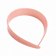 ミュウミュウ miumiu 美品 カチューシャ ヘアアクセサリー ロゴ プラスチック 5AJ513 ピンクのサムネイル
