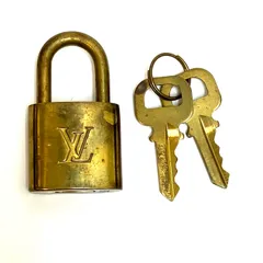 ＊LOUIS VUITTON＊ルイヴィトン パドロック 南京錠 鍵 315 ★