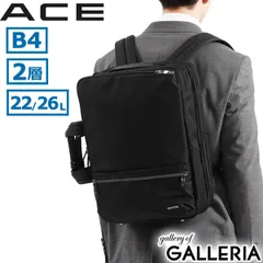 エース ブリーフケース ビジネスバッグ リュック ショルダーバッグ メンズ レディース ブランド ACE 大容量 ナイロン 薄型 3WAY B4 A4 68223 ブラック