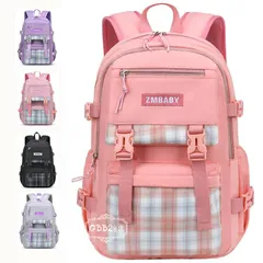 キッズ リュック ナイロン アウトドア リュック バックパック キッズリュック 男の子 女の子 軽量 小学生 チェック柄 子ども 子供用 カジュアル 可愛い 通園バッグ おしゃれ 入園 入学 通学 遠足 修学旅行 入学祝い