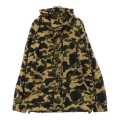 A BATHING APE (アベイシングエイプ) カモフラージュ ナイロンジャケット アウター グリーンのサムネイル