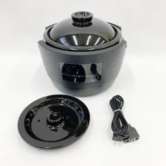 未使用新品★siroca★シロカ★炊飯器★SR-E111★黒 楽天市場】炊飯器 3合 シロカ 長谷園×siroca 全自動炊飯土鍋