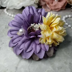 コサージュ 卒園式　卒業式　入園式入学式 結婚式 発表会 ＊フォーマルコサージュ＊パールブローチ177