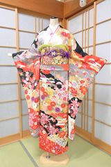 紅型 振袖 成人式 着物 フルセット トールサイズ - メルカリ