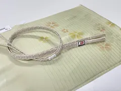 夏用 帯締め 帯揚げ　2点セット 《2024052513》帯締め帯揚げセット  正絹 絹１００％　新品