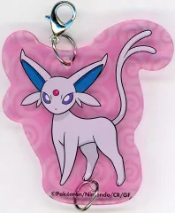 【中古】キーホルダー エーフィ オリジナルアクリルキーホルダー 「ポケットモンスター×ファミリーマート イーブイたちがファミマに大集合! 第2弾」 対象商品購入特典