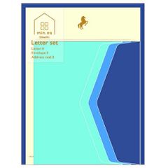 (정리) # 클로즈 핀 레터 세트 모두의 문구 레터 세트 우마 LS14635 [× 15 세트]