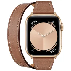 2470 Apple Watch エルメス　ルージュドゥクール　二重　レザー 2470 Apple Watch エルメスルージュドゥクール二重レザー
