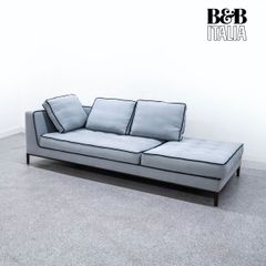 【中古品】B&B ITALIA ビーアンドビーイタリア MAXALTO マクサルト LUCREZIA SOFT ルクレチアソフト ソファ ファブリック ライトブルー アントニオ・チッテリオ 定価261万