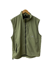 ノースフェイス THE NORTH FACE GLOBE TREKKER VEST NP11312 ベスト ロゴ カーキ XLサイズ 201MT-2413
