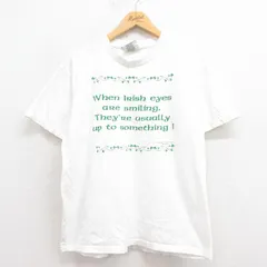 L/古着 リー Lee 半袖 ビンテージ Tシャツ メンズ 90s メッセージ コットン クルーネック 白 ホワイト 25aug23 中古