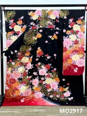 振袖 豪華 金彩 牡丹 身丈 168cm 撥水加工済 MO2917