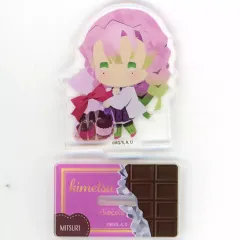 【中古】アクリルスタンド・アクリルパネル 甘露寺蜜璃 ゆらふわシリーズ チョコレートver. アクリルスタンド 「鬼滅の刃」