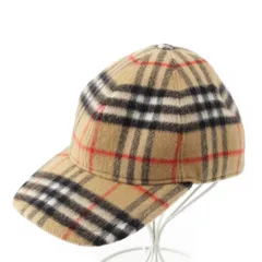 美品✨️バーバリー ベースボールキャップ ノバチェック TBロゴ ヴィンテージ BURBERRY バーバリー キャップ 帽子 メンズ ビンテージチェック