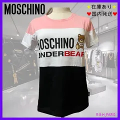 新品☆MOSCHINO モスキーノ テディベア Tシャツ バイカラー XS - メルカリ