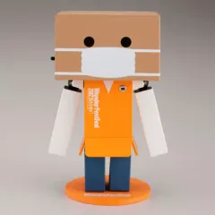 【中古】フィギュア リボルテックダンボー・ミニ WF2021[Winter] スタッフver. 「よつばと!」 ウェブワンフェス2021冬限定