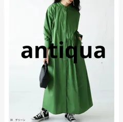 antiqua程よいモードが大人のスタイル　ワンピース