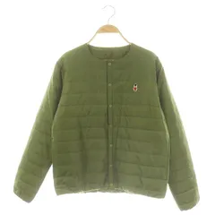 マッキントッシュフィロソフィー MACKINTOSH PHILOSOPHY バッキンガムベア 中綿ノーカラージャケット 38 カーキ /MF ■OSのサムネイル
