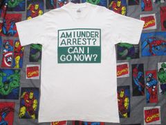 90s FRUIT OF THE LOOM プリントTシャツ L 生成り USA古着