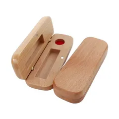 新品 印鑑ケース 木製 15mm おしゃれ けやきケース 朱肉付き (13.5～15ｍｍ用) 欅 天然木 実印 銀行印