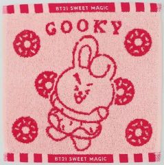 [중고] 잡화 COOKY(정국) 수건 컬렉션 [이치반 복권 BT21 SWEET MAGIC] K-7상