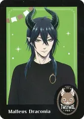 【中古】キャラカード マレウス・ドラコニア(ノーマル) 「ディズニー ツイステッドワンダーランド Fes. 2023 ランダムカード ツイステッドワンダーランドフェスver.」