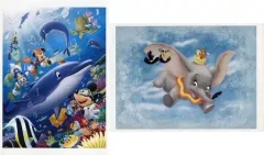 【中古】原画イラストボード 読売新聞 2015年 額絵シリーズ ディズニーキャラクターアートコレクション第7集