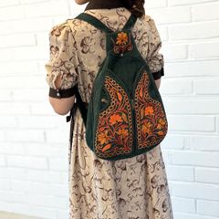 専用 ミナペルホネンハンドメイド本革リュック - メルカリ