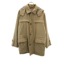 アクアスキュータム 長袖 ステンカラーコート L ベージュ系 Aquascutum ライナー付き メンズ