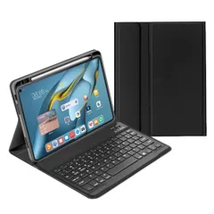 AnMengXinLing 軽量 iPad 10.2 ケース キーボード付 iPad7 iPad8 iPad 9 キーボード カバー Pencil 収納 分離式 iPad 第9世代/8世代 /7世代 アイパッドAir3 Pro10.5 キーボード ケース 薄型