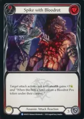 【中古】Flesh and Blood ARA018[R]：Spike with Bloodrot
