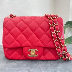 【極美品】CHANEL （シャネル）ミニマト　マトラッセチェーンショルダーバッグ/フラップバッグ/ミニショルダー