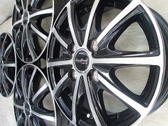 マナレイスポーツ■ユーロースピード V25■13インチ 4穴-100■ 装着車種ピクシス ゼスト バモス ライフ オッティ