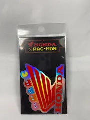 Hondaホンダ×PAC-MAN ホログラムステッカー wingmark バイク パックマン レトロ キャラクター グッズ HNPC015◎メルカリSHOP