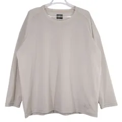 Needles ニードルズ L/S U NECK TEE - POLY MESH MR310 ロングスリーブ Uネック Tシャツ ポリエステル メッシュ ベージュ 長袖 カットソー ロンT サイズM julkのサムネイル