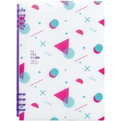 （まとめ買い）キングジム リングノート テフレーヌ ネオ A5 白 9854TTENE-003 【5冊セット】