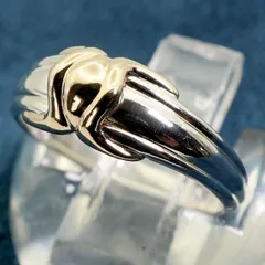 ◇4℃ K10 シルバー コンビリング 2連 9号◇ 2025年最新】k10シルバーコンビリングの人気アイテム - メルカリ