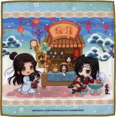 [중고] 수건·수건 사과&화성(미니 캐릭터) 마이크로 화이버 타월 [추첨 메이트 천관 봉복 貮] C-3상